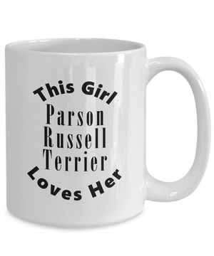 Parson Russell Terrier v2c - 15oz Mug