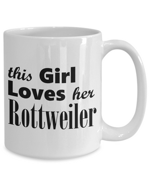 Rottweiler - 15oz Mug - Unique Gifts Store
