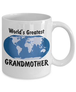 World's Greatest Grandmother - 11oz Mug - Unique Gifts Store