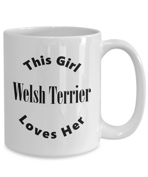 Welsh Terrier v2c - 15oz Mug