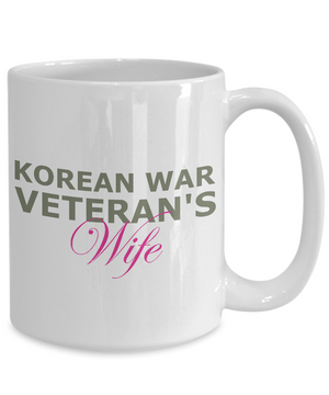 Korean War Veteran's Wife - 15oz Mug