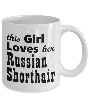 Russian Shorthair - 11oz Mug - Unique Gifts Store