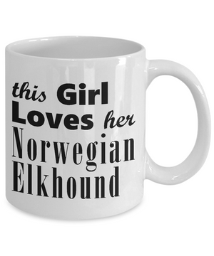 Norwegian Elkhound - 11oz Mug - Unique Gifts Store