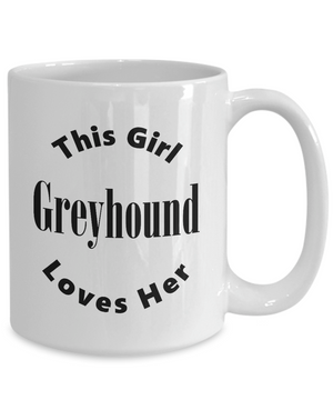 Greyhound v2c - 15oz Mug