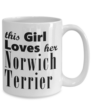 Norwich Terrier - 15oz Mug