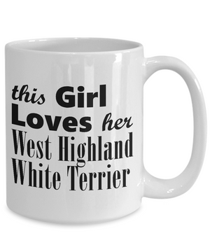 West Highland White Terrier - 15oz Mug