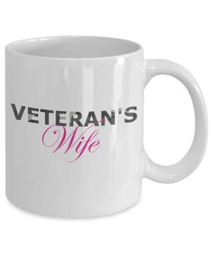 Veteran's Wife - 11oz Mug - Unique Gifts Store