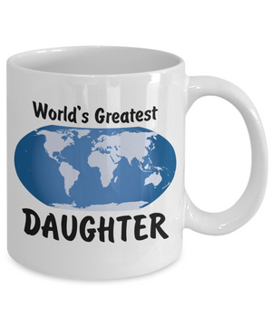 World's Greatest Daughter - 11oz Mug - Unique Gifts Store