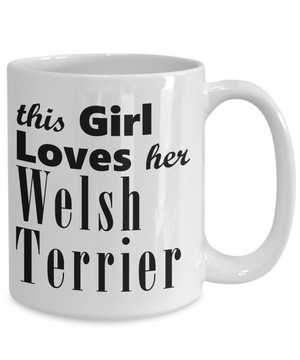 Welsh Terrier - 15oz Mug