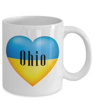 Ukrainian In Ohio - 11oz Mug - Unique Gifts Store