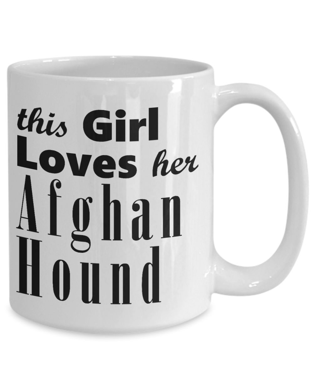 Afghan Hound - 15oz Mug
