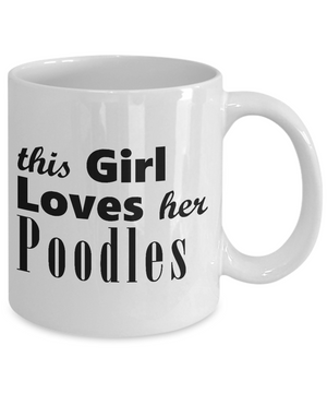 Poodles - 11oz Mug - Unique Gifts Store