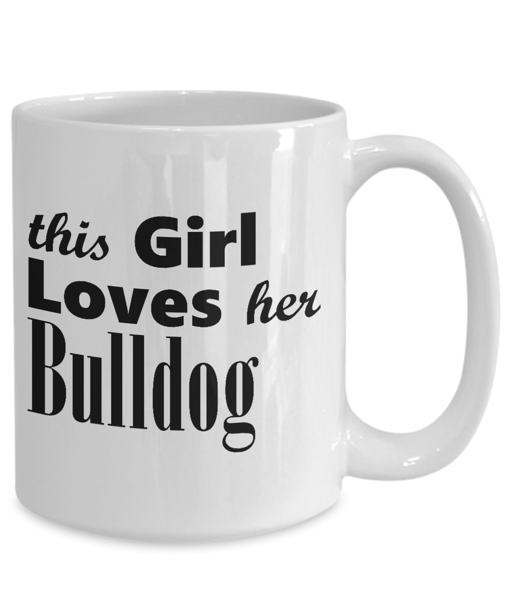 Bulldog - 15oz Mug - Unique Gifts Store