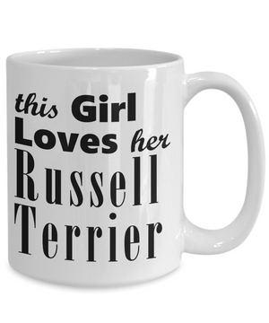 Russell Terrier - 15oz Mug