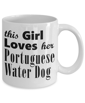 Portuguese Water Dog - 11oz Mug - Unique Gifts Store