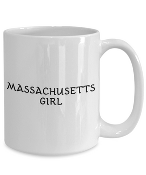 Massachusetts Girl - 15oz Mug