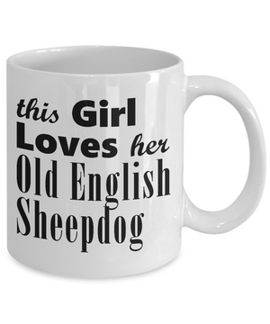 Old English Sheepdog - 11oz Mug - Unique Gifts Store