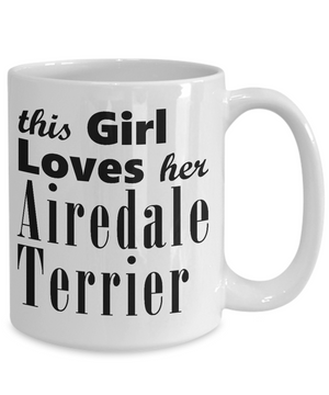 Airedale Terrier - 15oz Mug