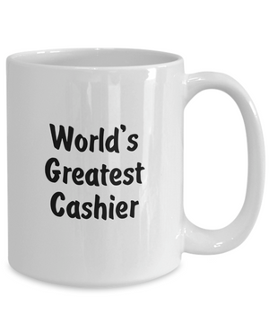 World's Greatest Cashier v2 - 15oz Mug