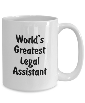 World's Greatest Legal Assistant v2 - 15oz Mug