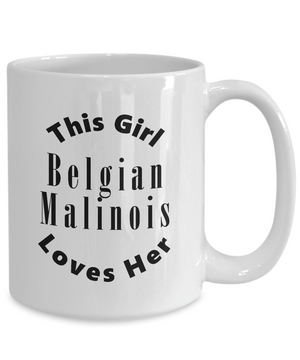 Belgian Malinois v2c - 15oz Mug