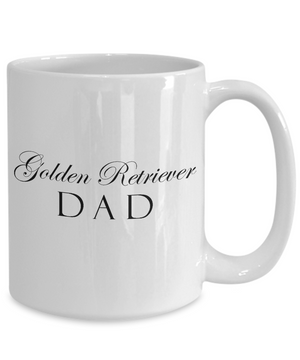 Golden Retriever Dad - 15oz Mug - Unique Gifts Store