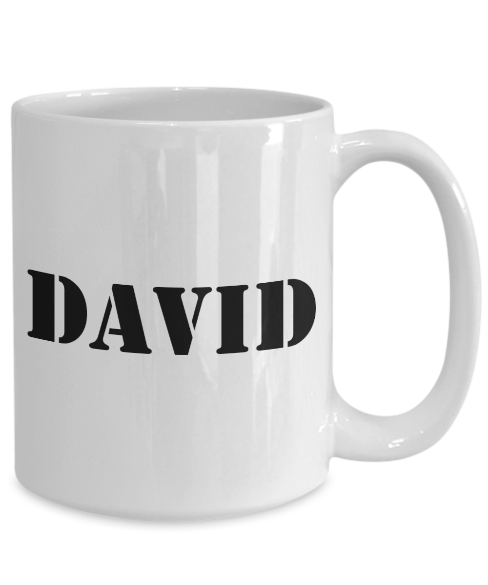 David - 15oz Mug