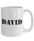 David - 15oz Mug