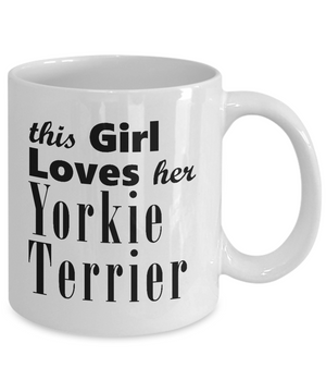 Yorkie Terrier - 11oz Mug - Unique Gifts Store