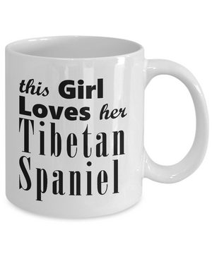 Tibetan Spaniel - 11oz Mug - Unique Gifts Store