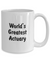 World's Greatest Actuary - 15oz Mug