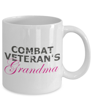 Combat Veteran's Grandma - 11oz Mug - Unique Gifts Store