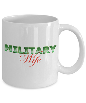 Military Wife - 11oz Mug v2 - Unique Gifts Store