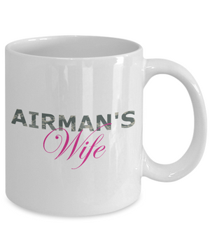 Airman's Wife - 11oz Mug - Unique Gifts Store