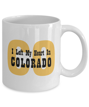 Heart In Colorado - 11oz Mug