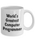 World's Greatest Computer Programmer - 11oz Mug