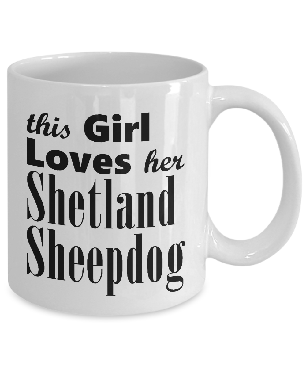 Shetland Sheepdog - 11oz Mug - Unique Gifts Store