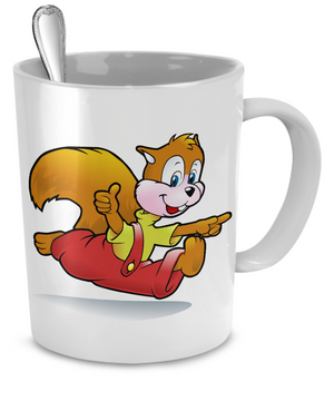 Squirrel - 11oz Mug - Unique Gifts Store