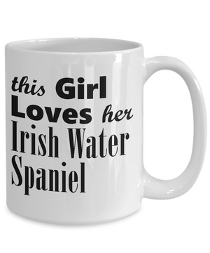 Irish Water Spaniel - 15oz Mug