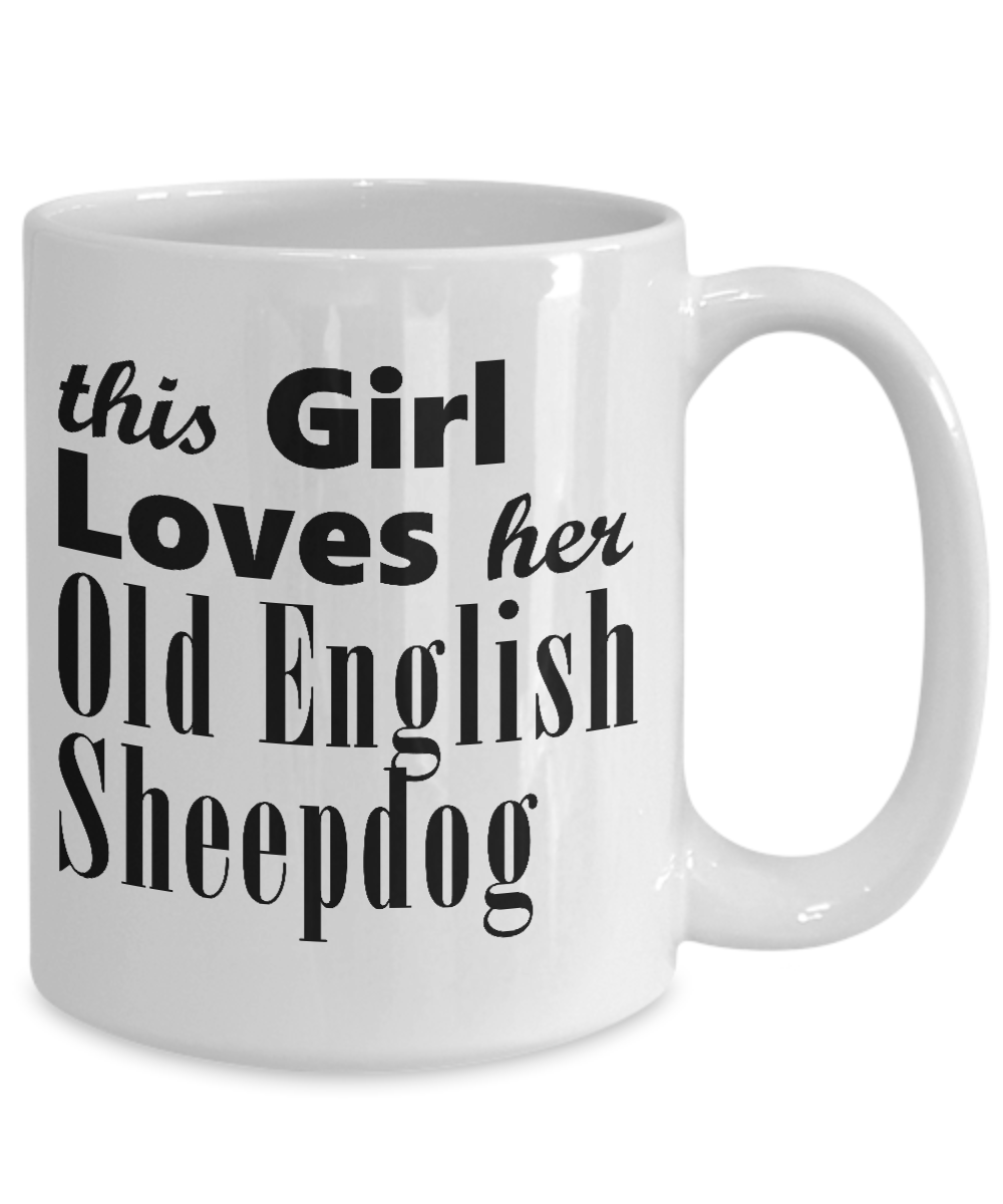 Old English Sheepdog - 15oz Mug