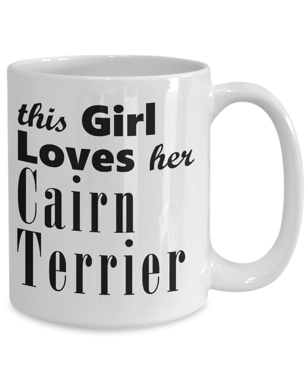 Cairn Terrier - 15oz Mug