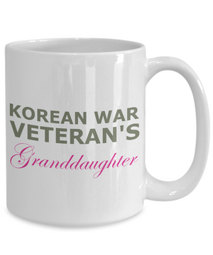 Korean War Veteran's Granddaughter - 15oz Mug