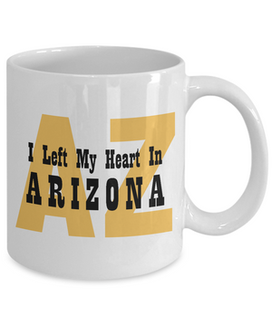 Heart In Arizona - 11oz Mug - Unique Gifts Store