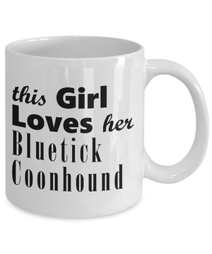 Bluetick Coonhound - 11oz Mug - Unique Gifts Store