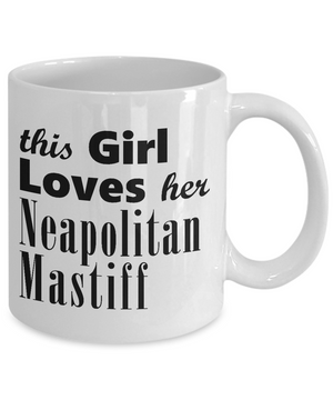 Neapolitan Mastiff - 11oz Mug - Unique Gifts Store