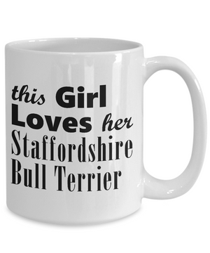 Staffordshire Bull Terrier - 15oz Mug