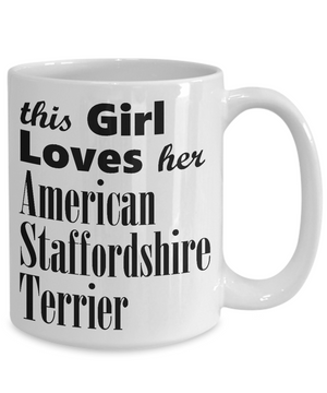 American Staffordshire Terrier - 15oz Mug