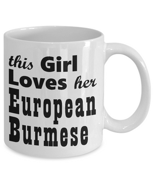 European Burmese - 11oz Mug - Unique Gifts Store
