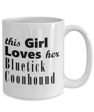 Bluetick Coonhound - 15oz Mug