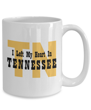 Heart In Tennessee - 15oz Mug